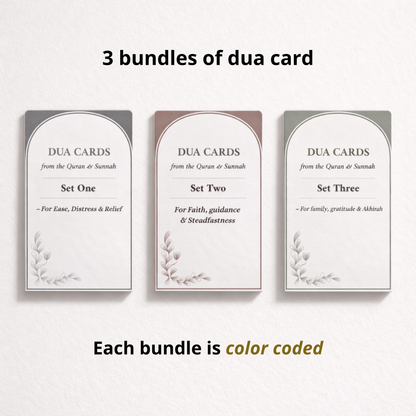 Quranic Dua Flashcards (DIGITAL)